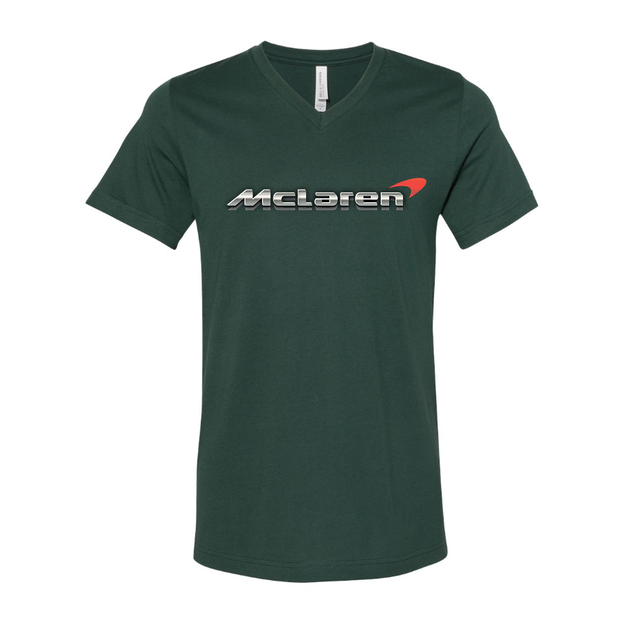 Men's Mclaren BELLA + CANVAS - Jersey V-Neck T-Shirt