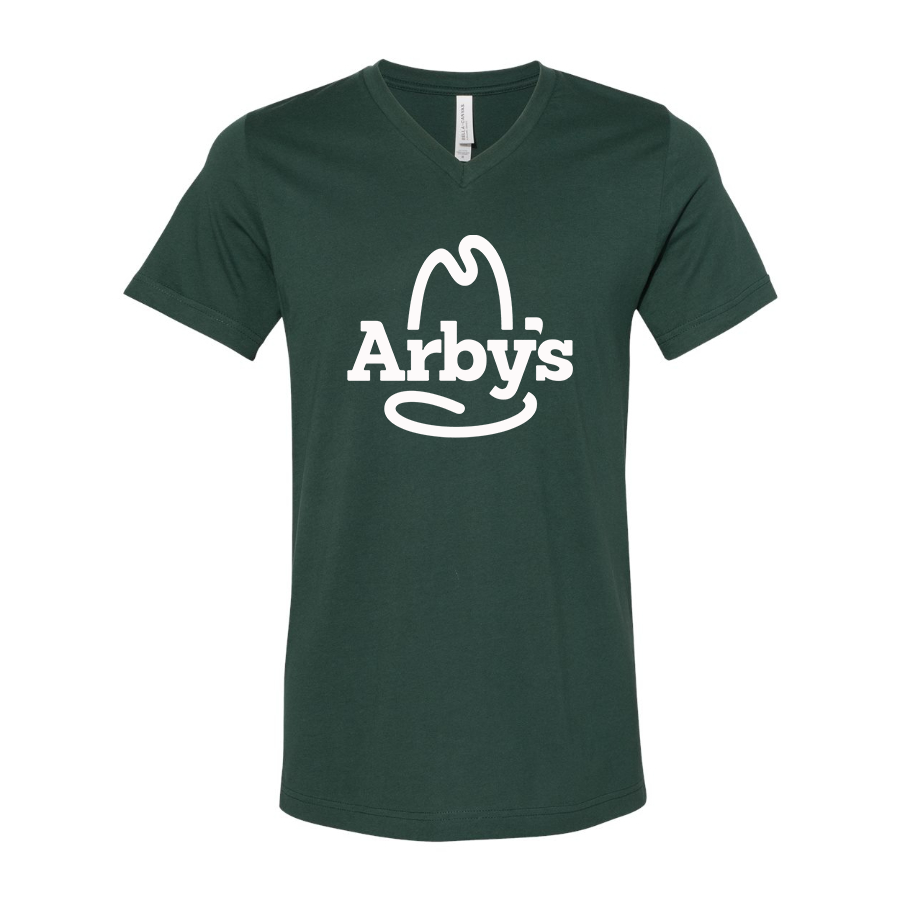 Men's Arby's BELLA + CANVAS - Jersey V-Neck T-Shirt