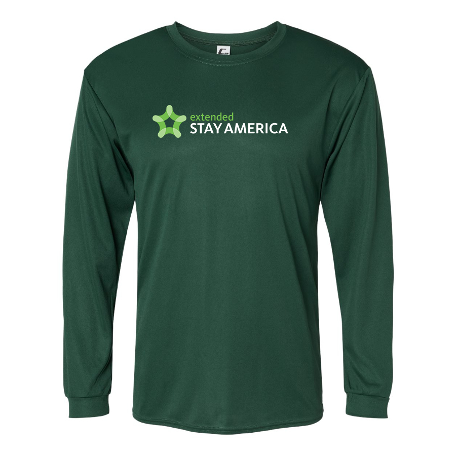 Men's Extended Stay America  Performance Long Sleeve T-Shirt