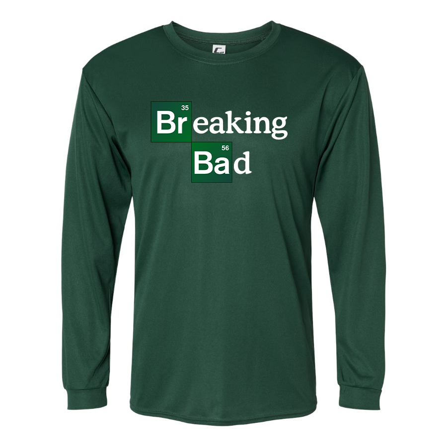 Men's Breaking Bad  Polyester Long Sleeve T-Shirt