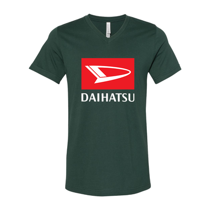 Men's Daihatsu Car Truck BELLA + CANVAS - Jersey V-Neck T-Shirt