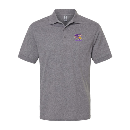 Men's Western Illinois Leathernecks Gildan Dry Blend Jersey Polo