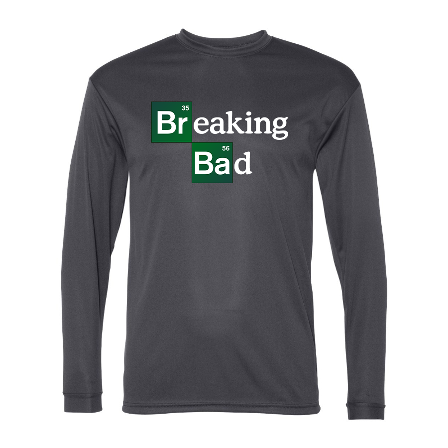 Men's Breaking Bad  Polyester Long Sleeve T-Shirt