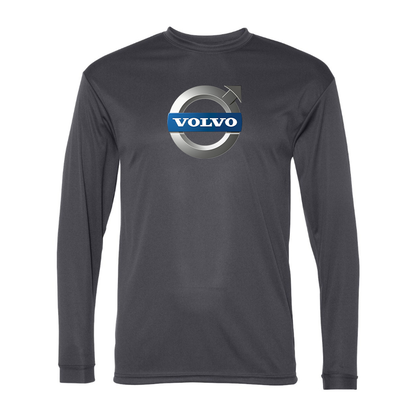 Men's Volvo car Polyester Long Sleeve T-Shirt