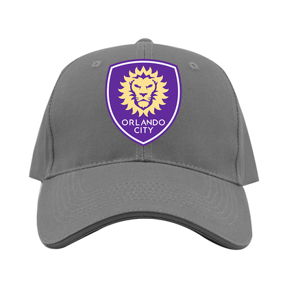 Orlando City Soccer Dad Baseball Cap Hat