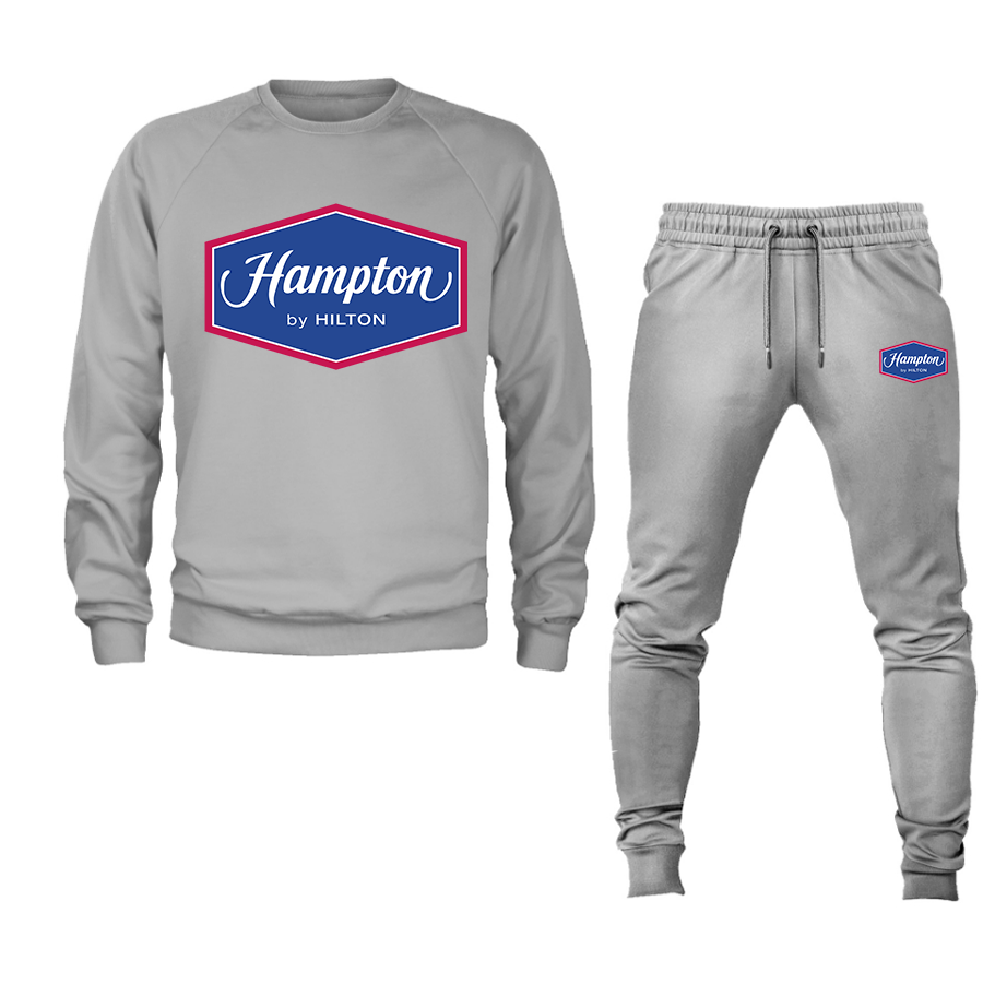 Men's Hampton by Hilton Crewneck Sweatshirt Joggers Suit