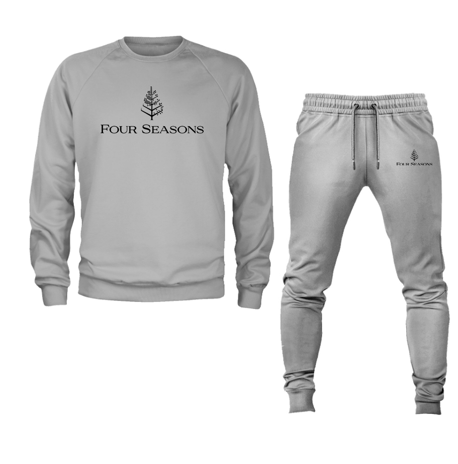 Men's Four Seasons  Crewneck Sweatshirt Joggers Suit