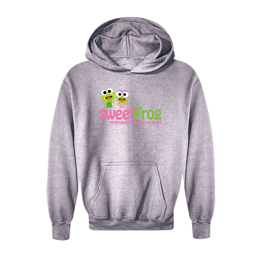 Youth Sweet Frog Frozen Pullover Hoodie