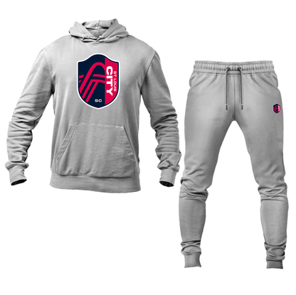 Men's St. Louis City Soccer Hoodie Joggers Set