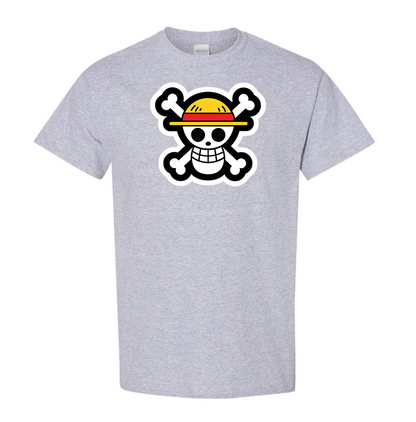 Youth's Straw Hat  Cotton T-Shirt