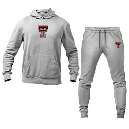Men's Texas Tech Red Raiders  Hoodie Joggers Set
