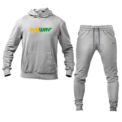 Men's Subway Hoodie Joggers Set