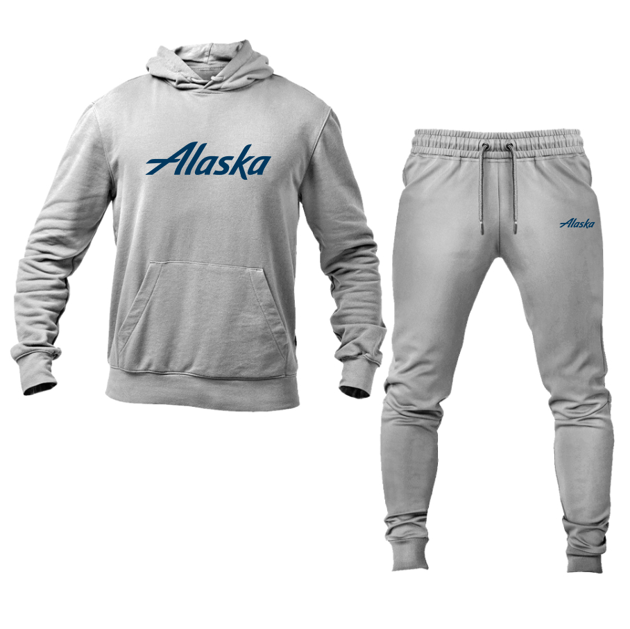 Men's Alaska Airline Hoodie Joggers Set