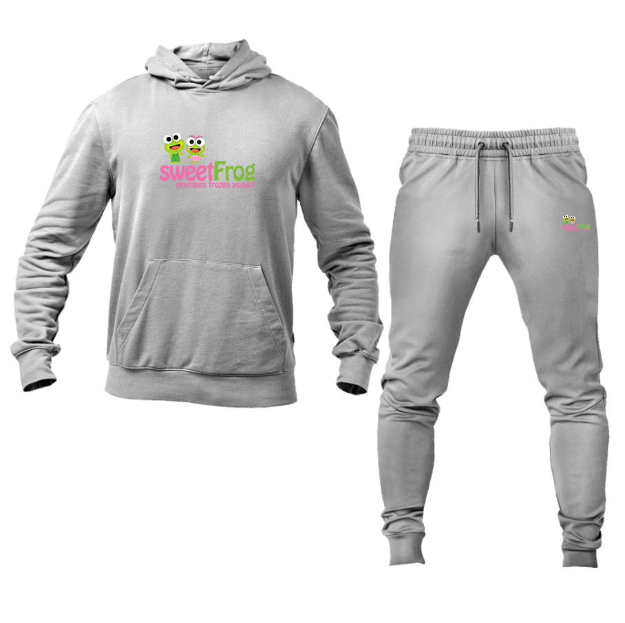 Men's  Sweet Frog Frozen Yogurt Hoodie Joggers Set