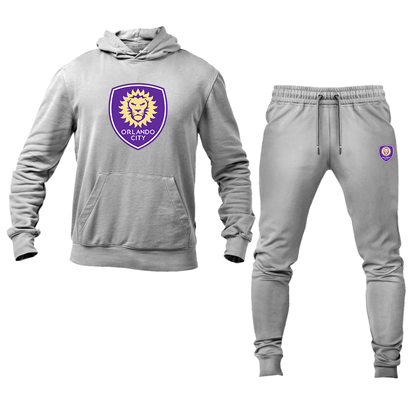 Men's Orlando City Soccer Hoodie Joggers Set