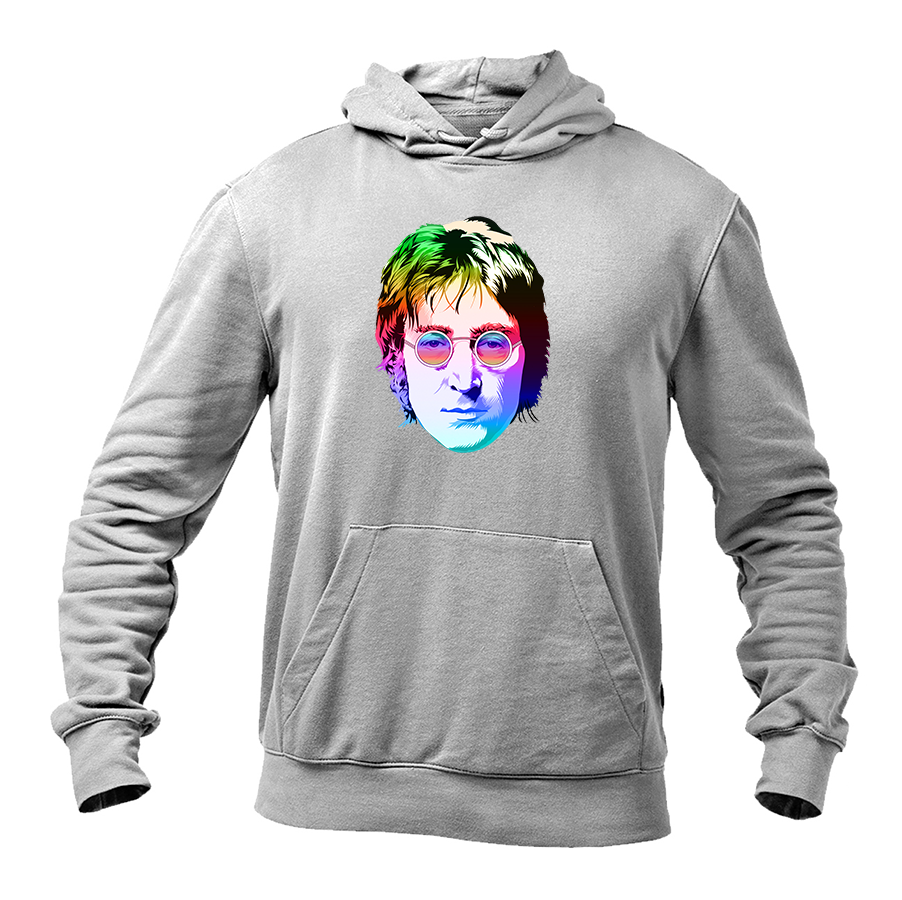 Men's John Lennon Face Art Music Pullover Hoodie