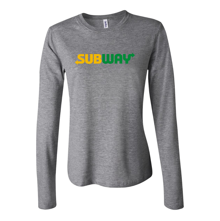 Women's Subway  Long Sleeve T-Shirt