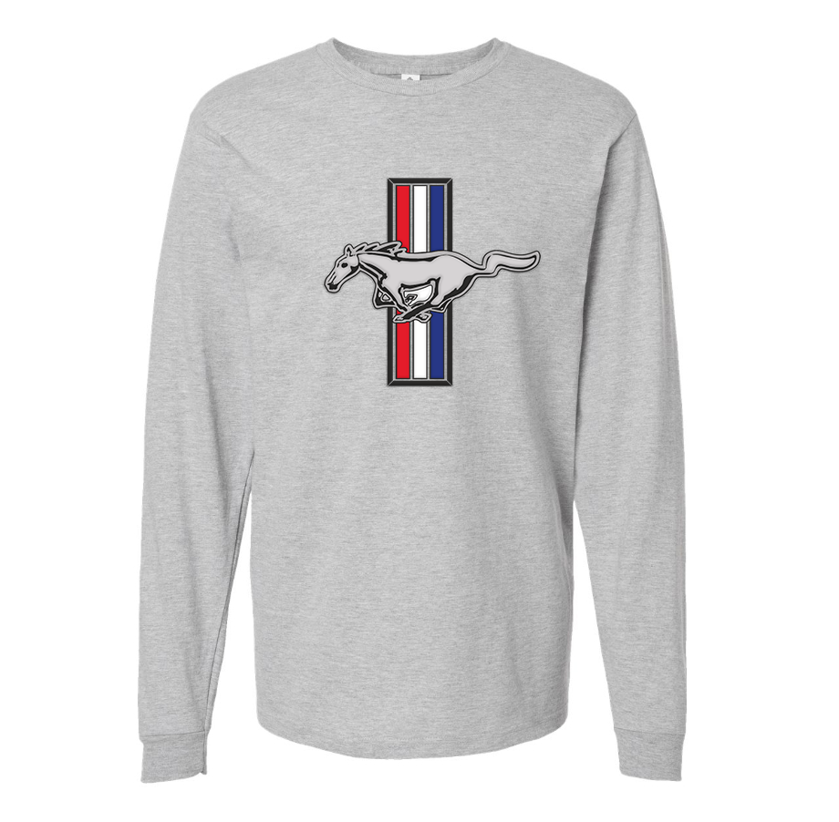 Men's Mustang  Long Sleeve T-Shirt