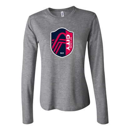 Women's St. Louis City Soccer  Long Sleeve T-Shirt