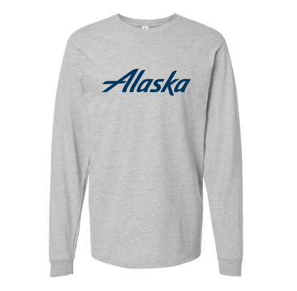 Men's Alaska Airline Long Sleeve T-Shirt