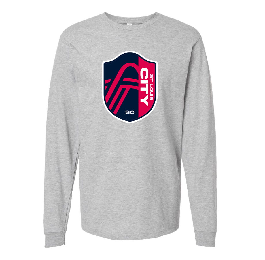 Youth's St. Louis City Soccer Long Sleeve T-Shirt