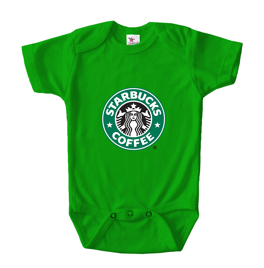 Starbucks Coffee Baby Romper Onesie