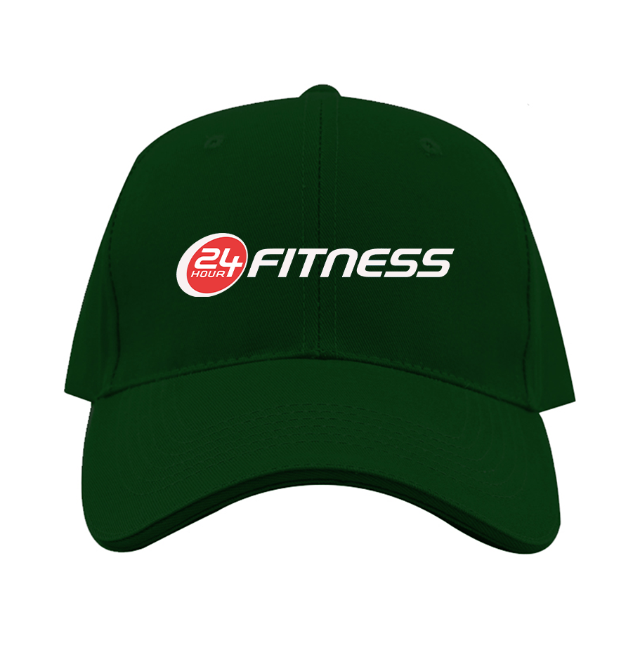 24 Hour Fitness Dad Baseball Cap Hat