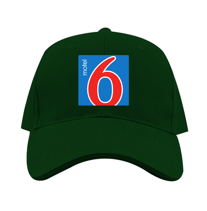 Motel 6 Dad Baseball Cap Hat