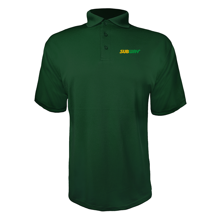 Men's Subway  Polyester Polo