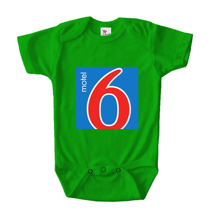 Motel 6 Baby Romper Onesie