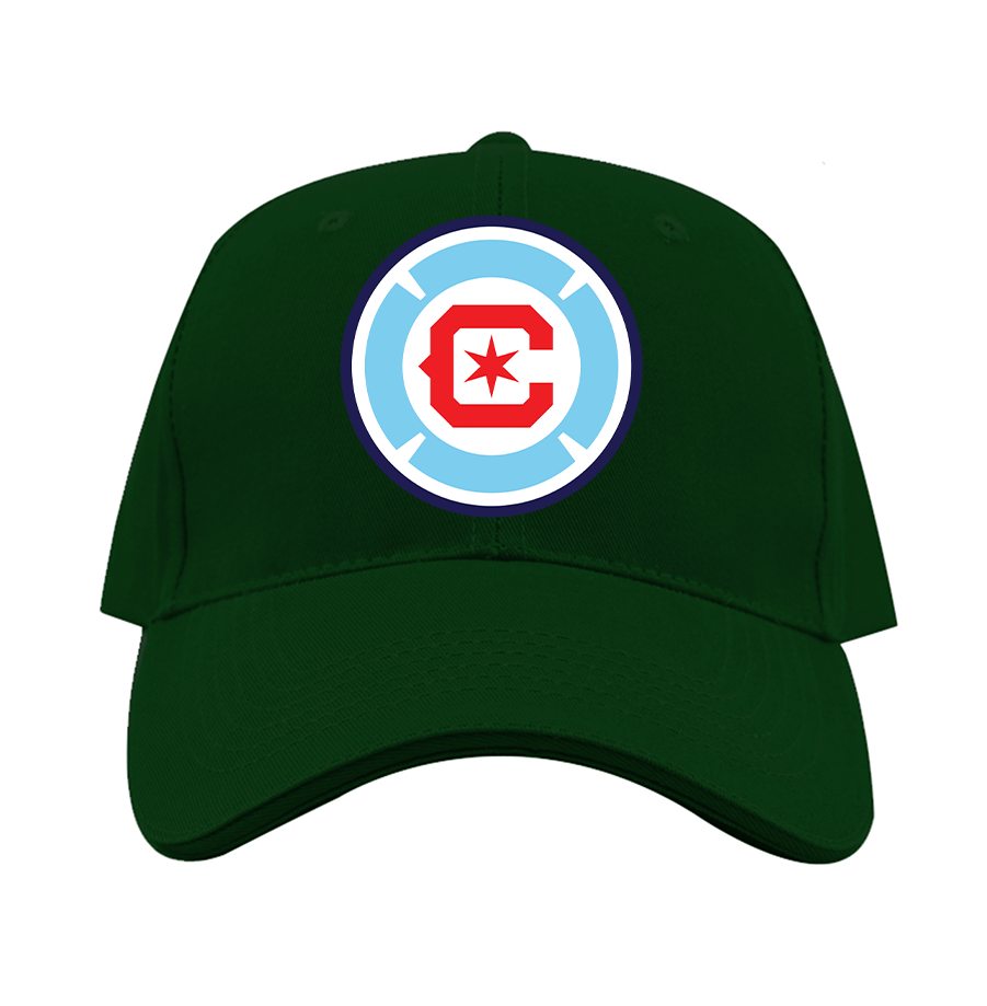 Chicago fire Soccer Dad Baseball Cap Hat