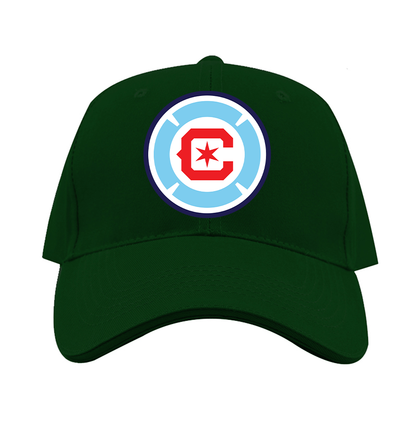 Chicago fire Soccer Dad Baseball Cap Hat