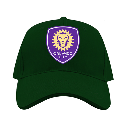 Orlando City Soccer Dad Baseball Cap Hat