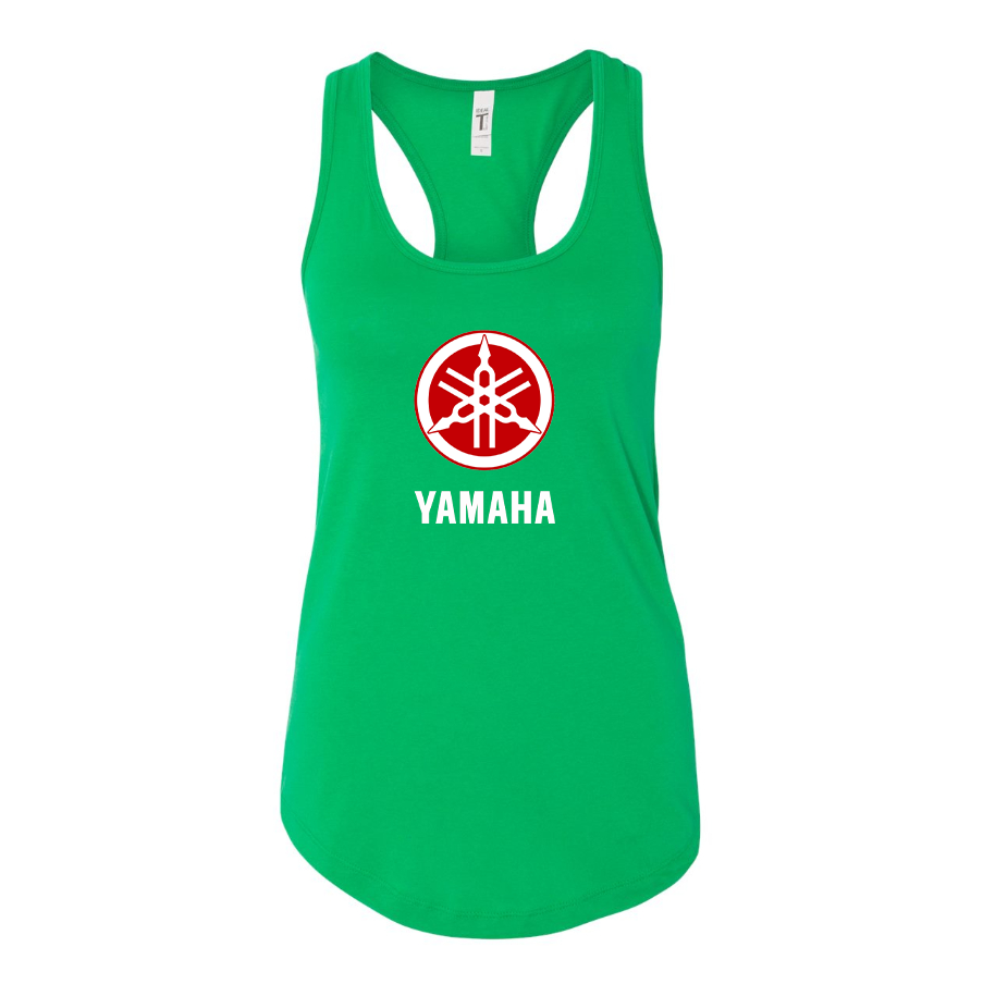 Women's Yamaha Motorcycle Racerback Tank Top