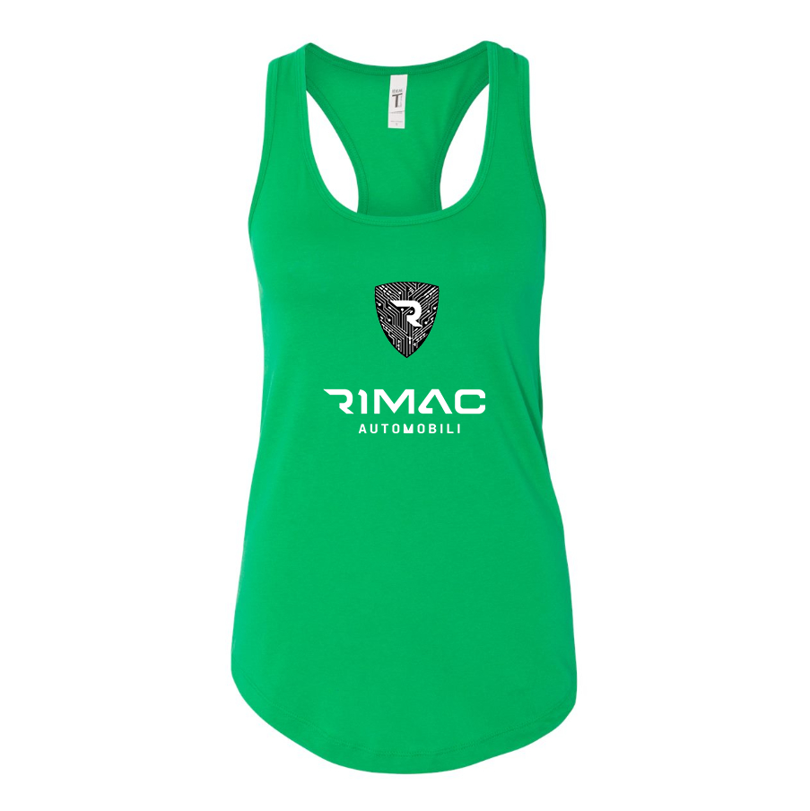 Women's Rimac Automobili  Racerback Tank Top