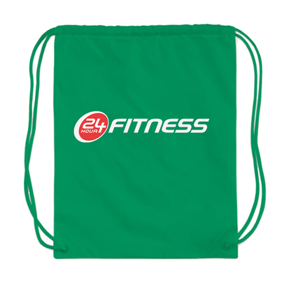 24 Hour Fitness Drawstring Bag