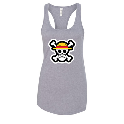 Women's StrawHat Racerback Tank Top