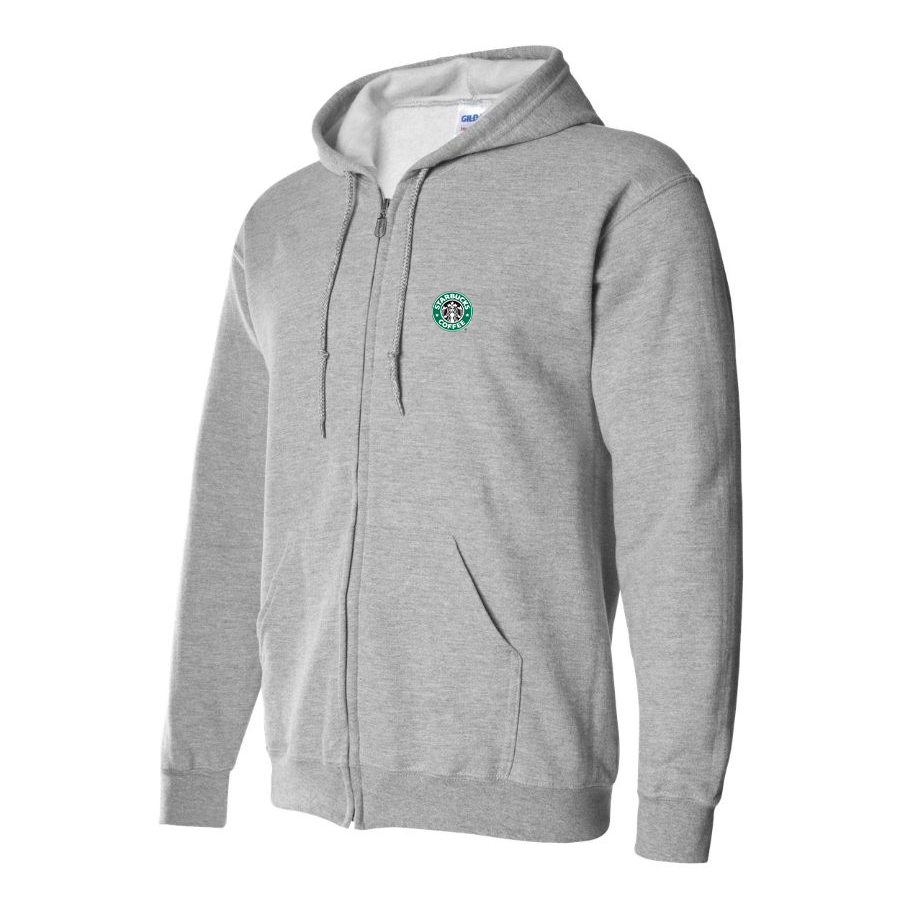 Men's Starbucks Coffee Zipper Hoodie