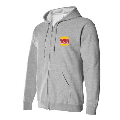 Men's Hungry Jack_s Zipper Hoodie