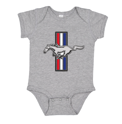 Mustang  Baby Romper Onesie