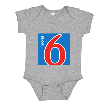 Motel 6 Baby Romper Onesie