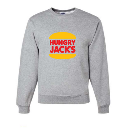 Men's Hungry Jack_s Crewneck Comfy Sweatshirt