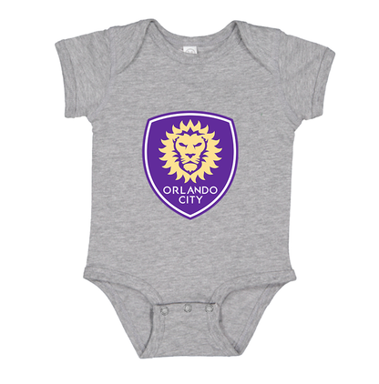 Orlando City Soccer Baby Romper Onesie