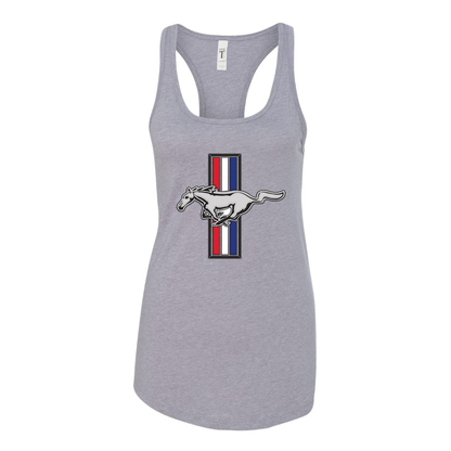 Women's Mustang Racerback Tank Top