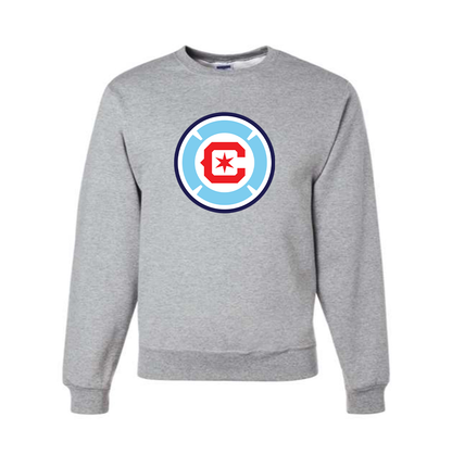 Men's Chicago fire Soccer Crewneck Comfy Sweatshirt