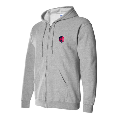 Men's St. Louis City Soccer  Zipper Hoodie