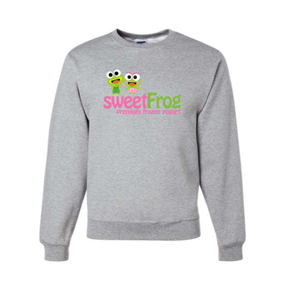 Men's Sweet Frog Frozen Crewneck Sweatshirt