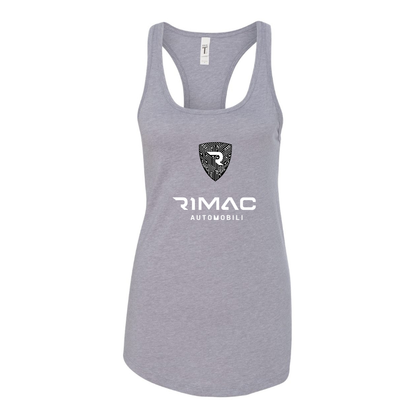 Women's Rimac Automobili  Racerback Tank Top