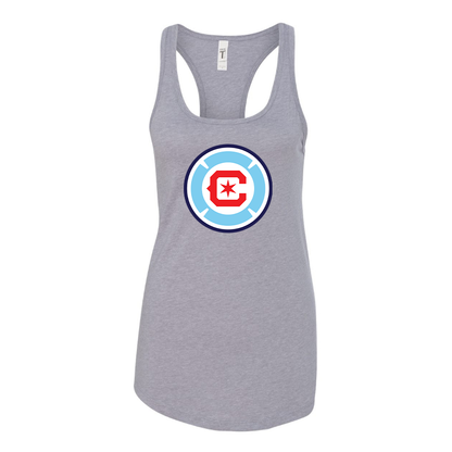 Women's Chicago fire Soccer Racerback Tank Top