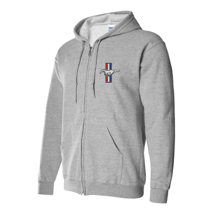 Men's Mustang Zipper Hoodie